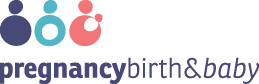pregnancy birth and baby logo