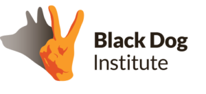 Black dog institute logo