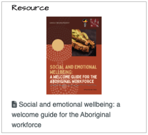 Workplace Wellbeing: Supporting our First Nations health and wellbeing ...